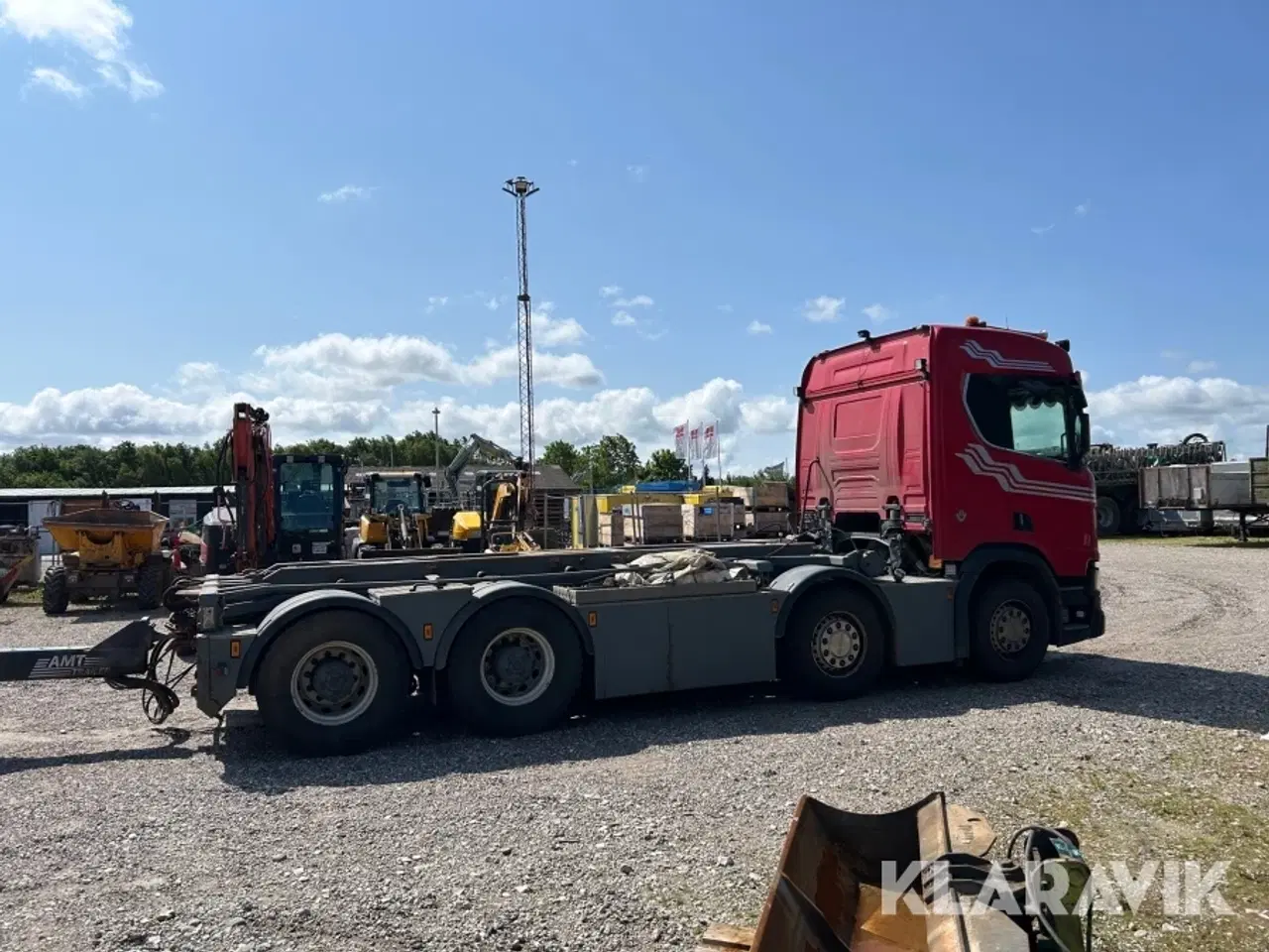 Billede 7 - Lastbil m. wirehejs Scania R580 8X4