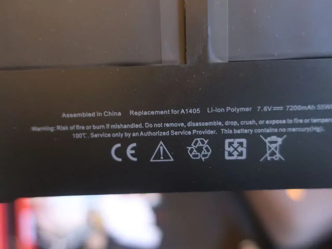 Billede 3 - Batteri til MacBook