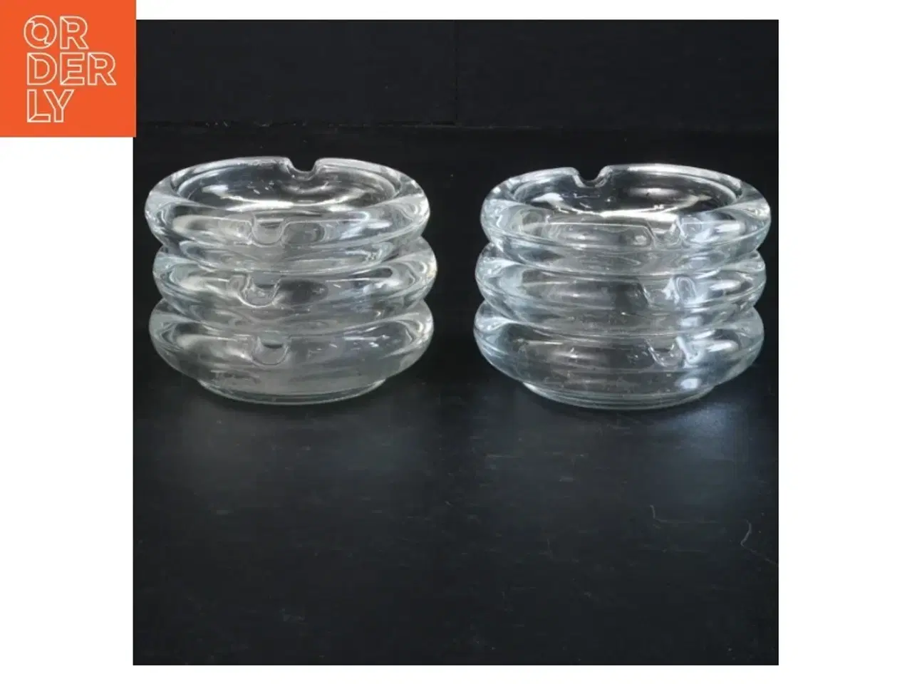 Billede 2 - 6 stk kuvert askebægre (str. Ø 8 cm)