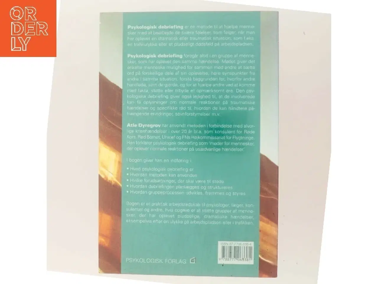 Billede 3 - Psykologisk debriefing : gruppeprocesser efter traumatiske hændelser af Atle Dyregrov (Bog)