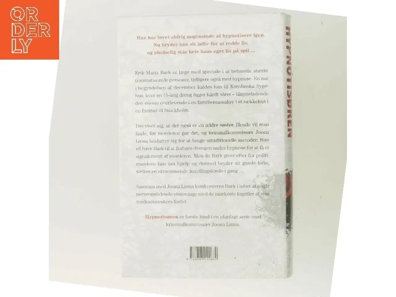 Billede 3 - Hypnotisøren : kriminalroman af Lars Kepler (Bog)