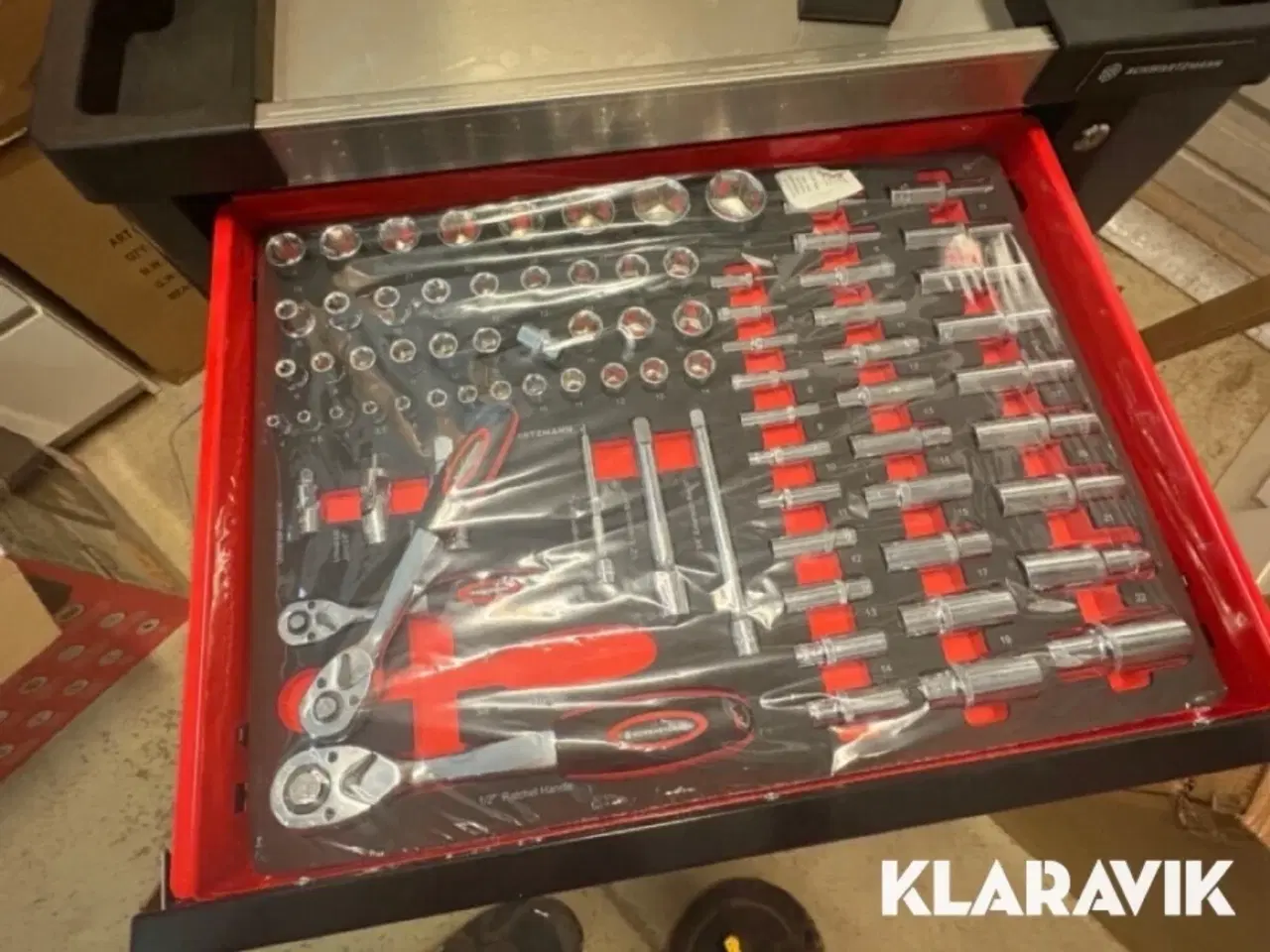 Billede 7 - Værktøjsvogn Schwartzmann 259 dele værktøj