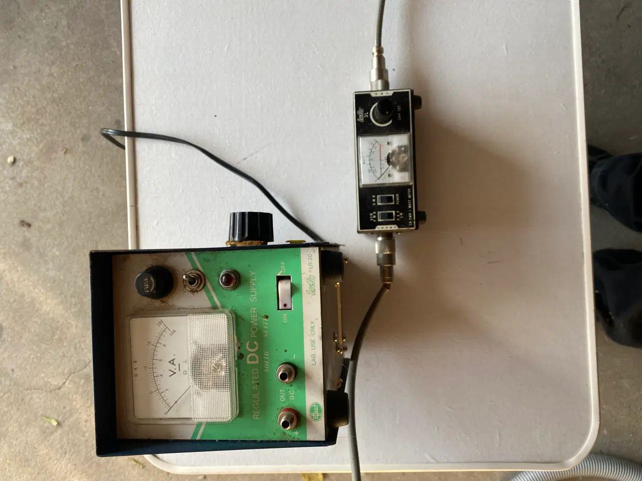 Billede 1 - Strømforsyning til walkie  og swr meter
