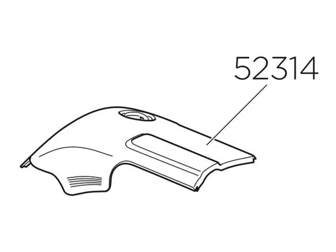 Billede 1 - Thule endestykke højre 958 WingBar edge