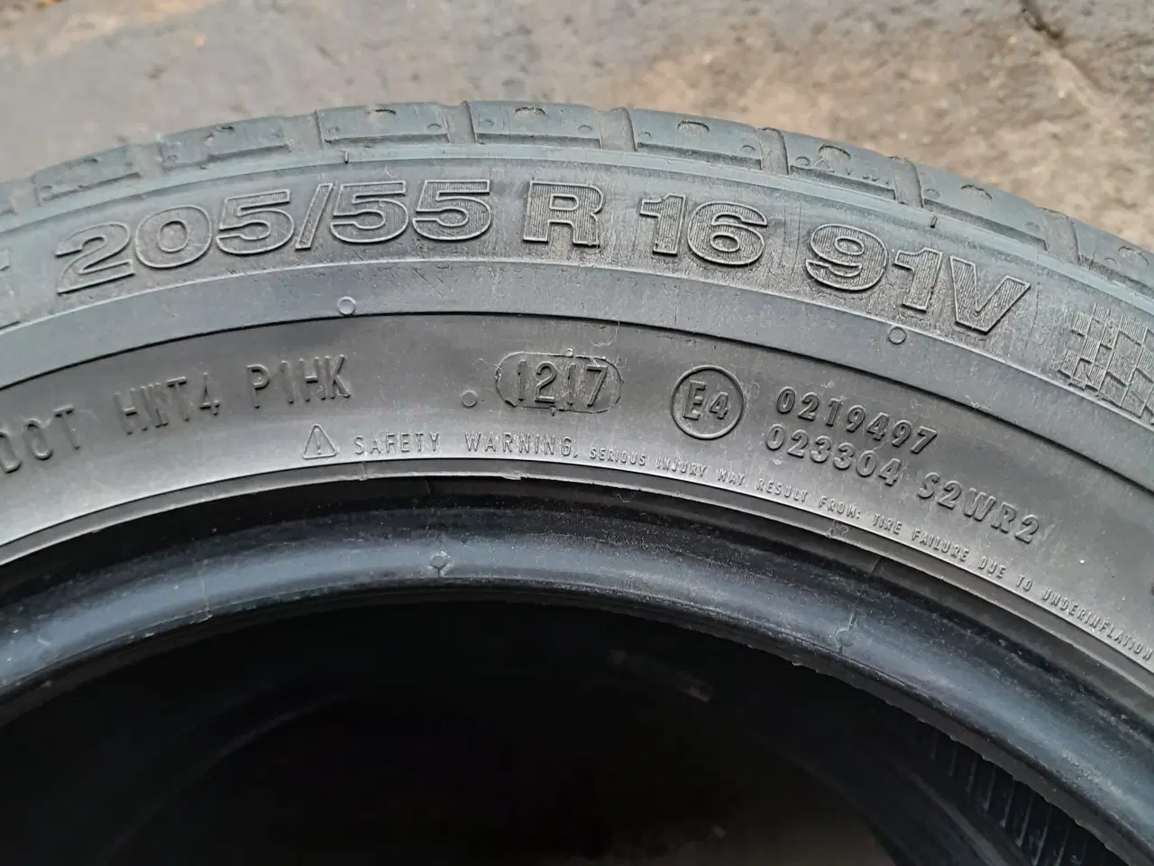 Billede 7 - Conti sportscontakt  205/55-16.  5 mm mønster 