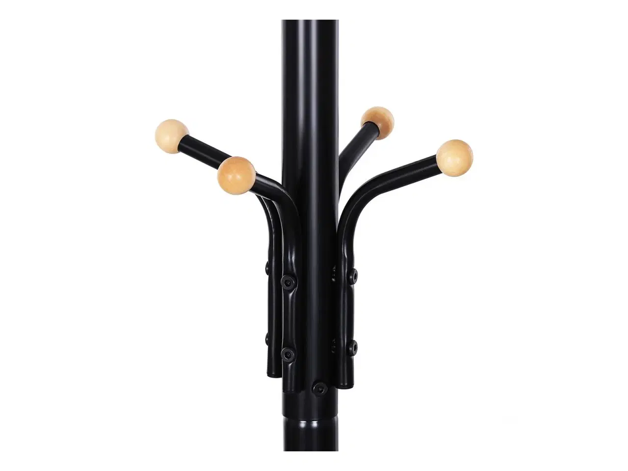 Billede 5 - Stumtjener metal garderobestativ, 182 cm, sort