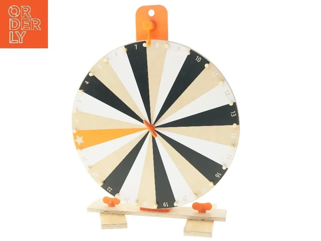 Billede 1 - Drejeligt spillehjul (str. 51x38,5 cm)
