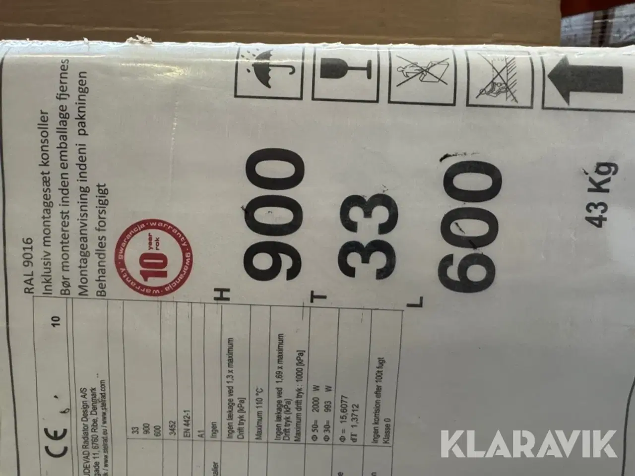 Billede 6 - Radiatorer 6 styks LOT