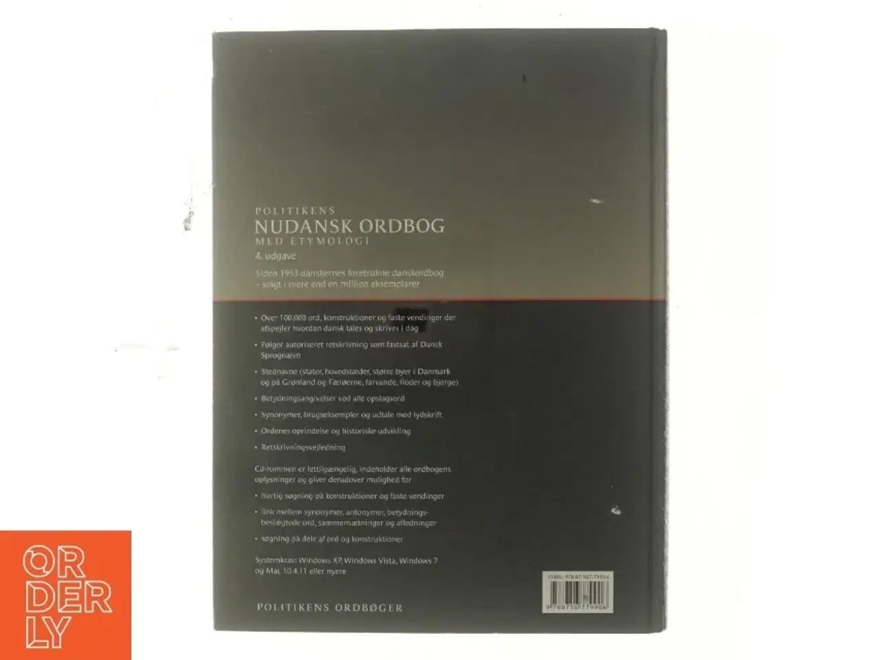 Billede 3 - Politikens Nudansk ordbog med etymologi : L-Å (Bog)