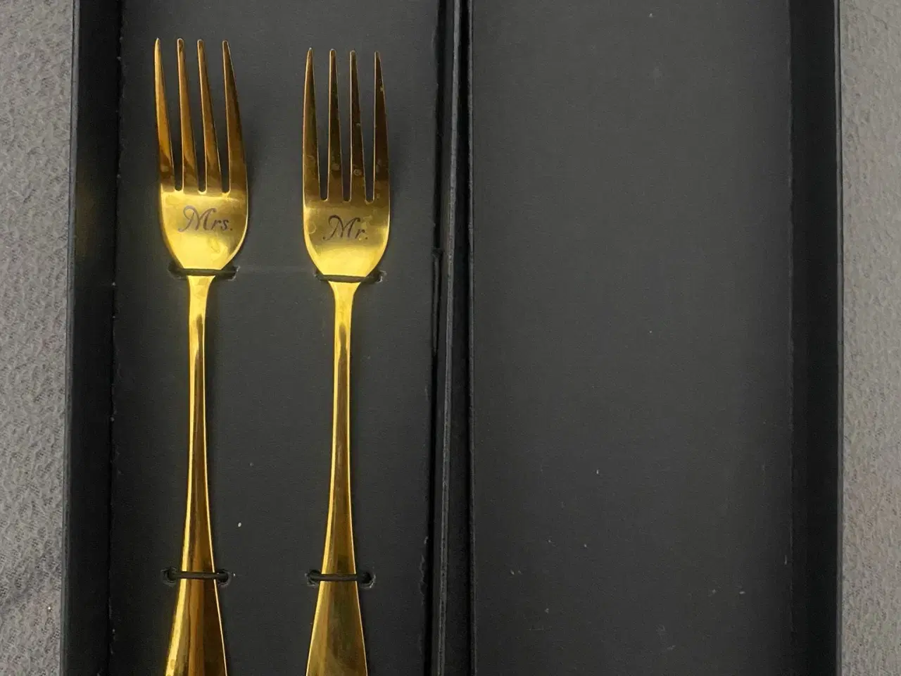 Billede 2 - Bryllup gaffelsæt ny