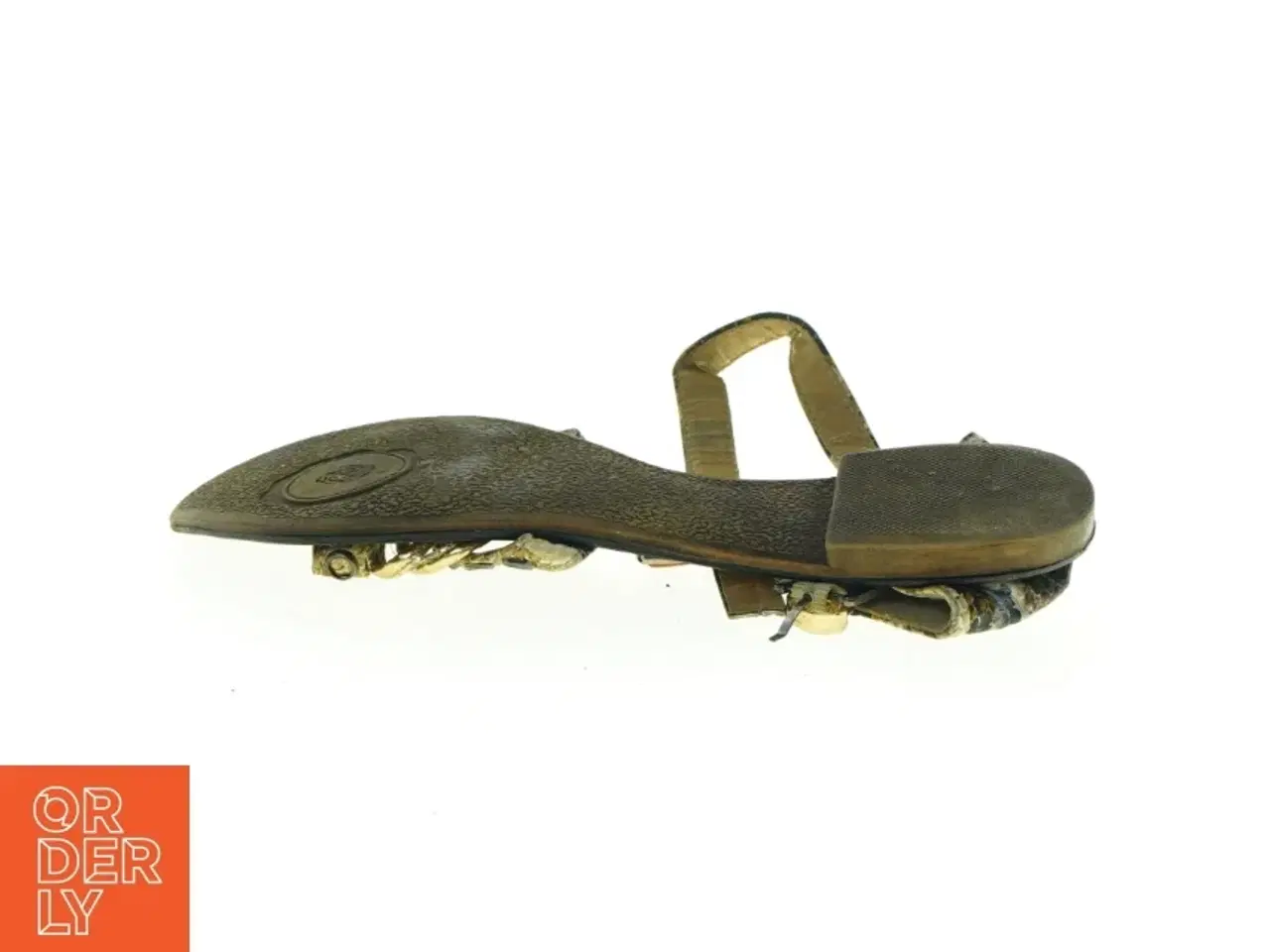 Billede 3 - Flade sandaler med sten detaljer fra Acierta (str. 36)
