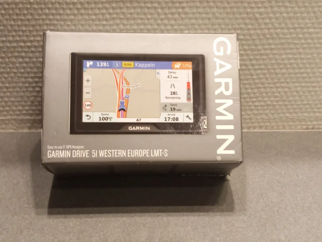 Billede 1 - GPS Garmin 51 Drive  Opdateret OK m/tilbehør