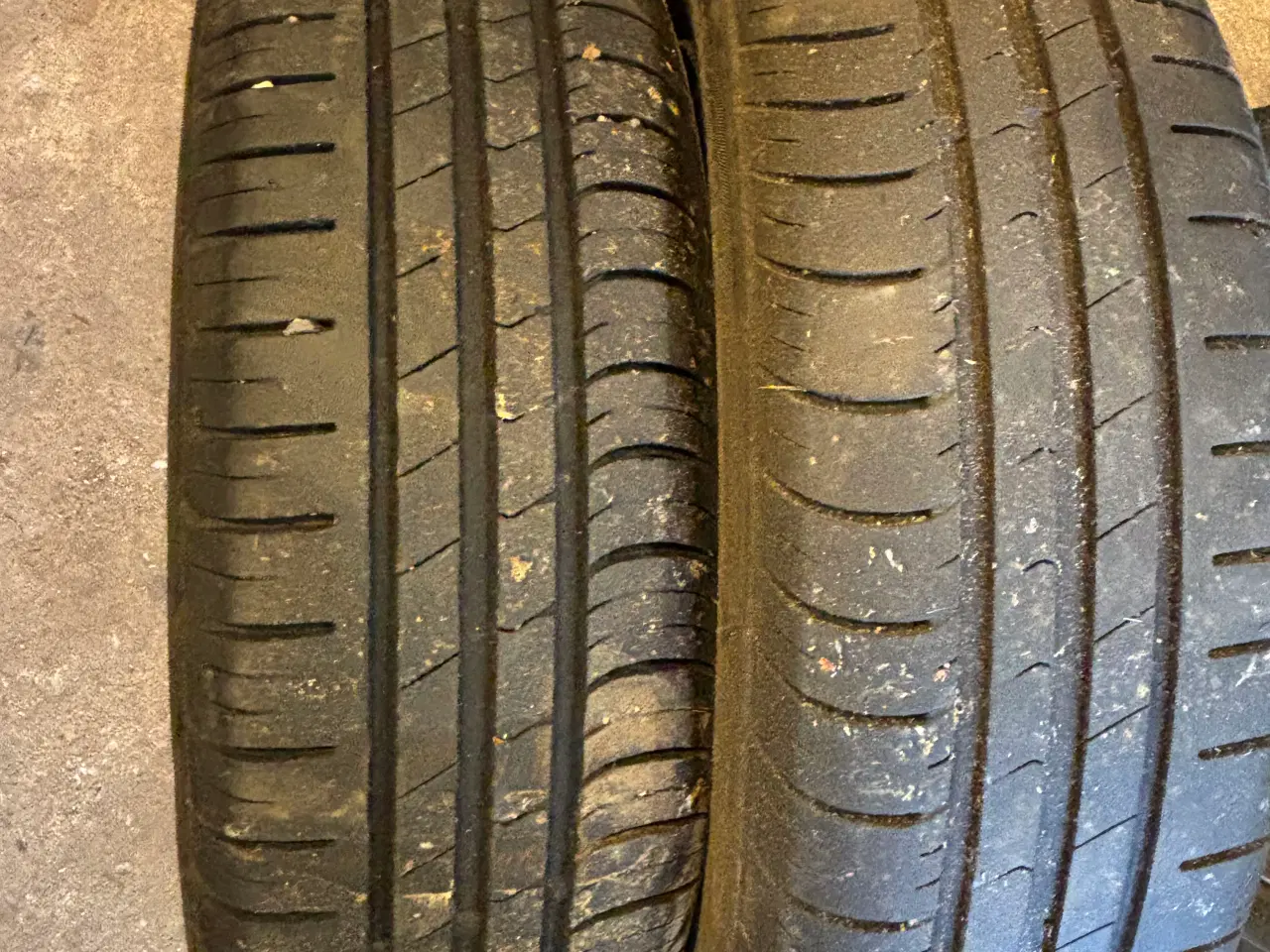 Billede 1 - Sommerdæk på stålfælge