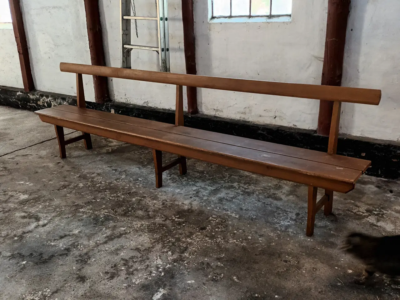 Billede 3 - Bænk i træ år 1938