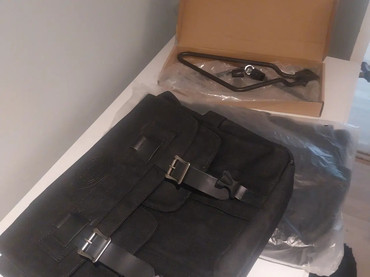 Billede 1 - Motorcykel sidetaske helt nye 
