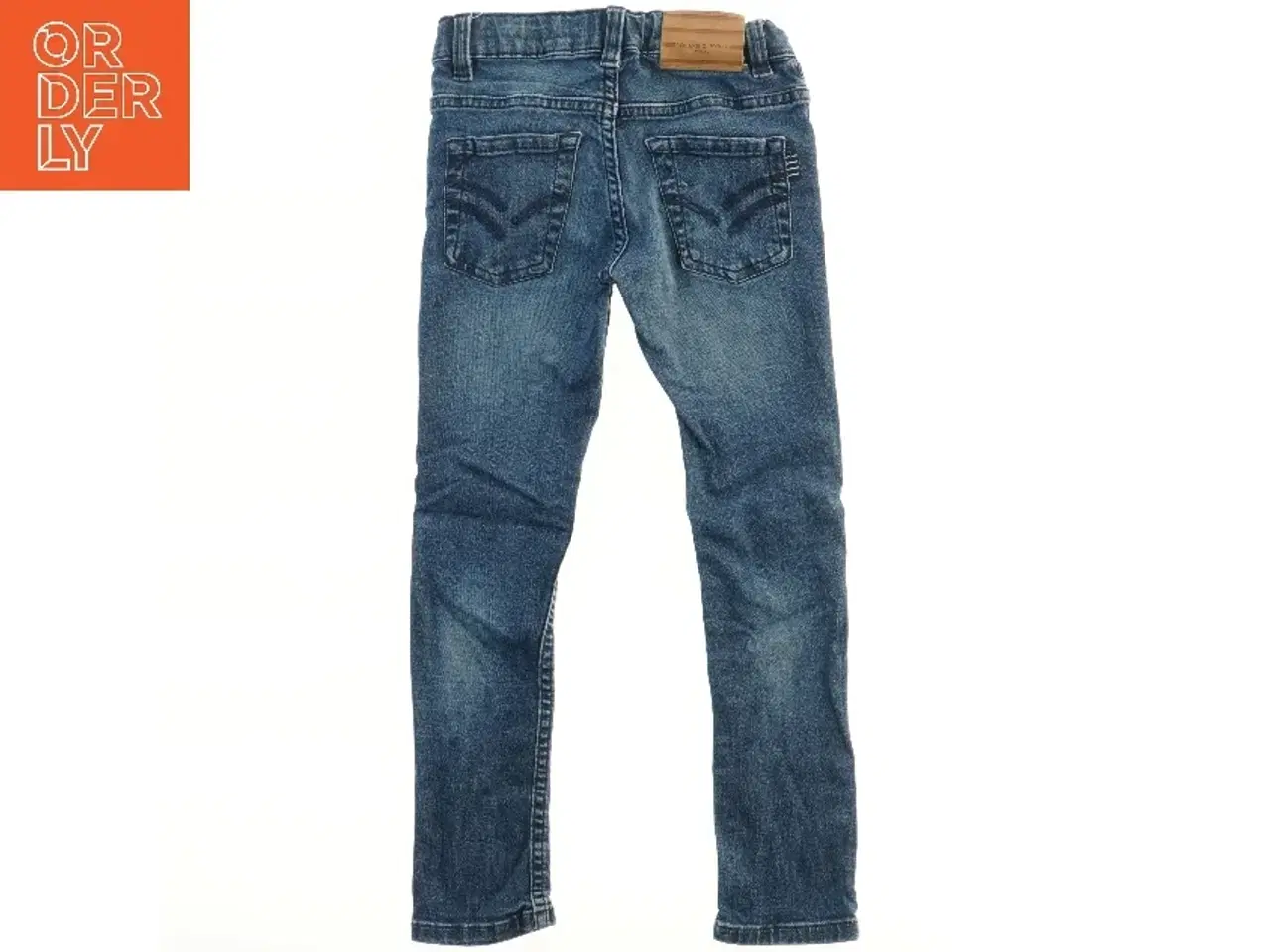 Billede 1 - Polarn o. Pyret jeans med knælapper (str. 122)