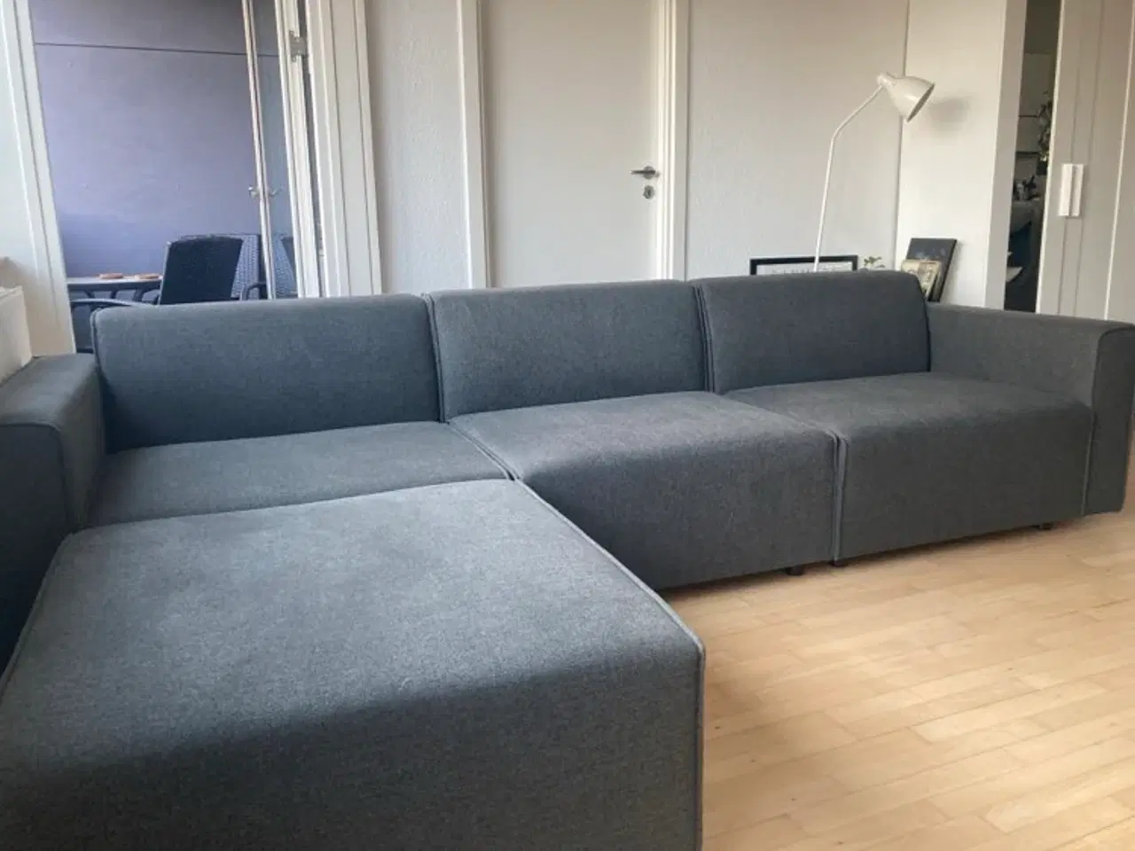 Billede 3 - Modulsofa med chaiselong – topstand 