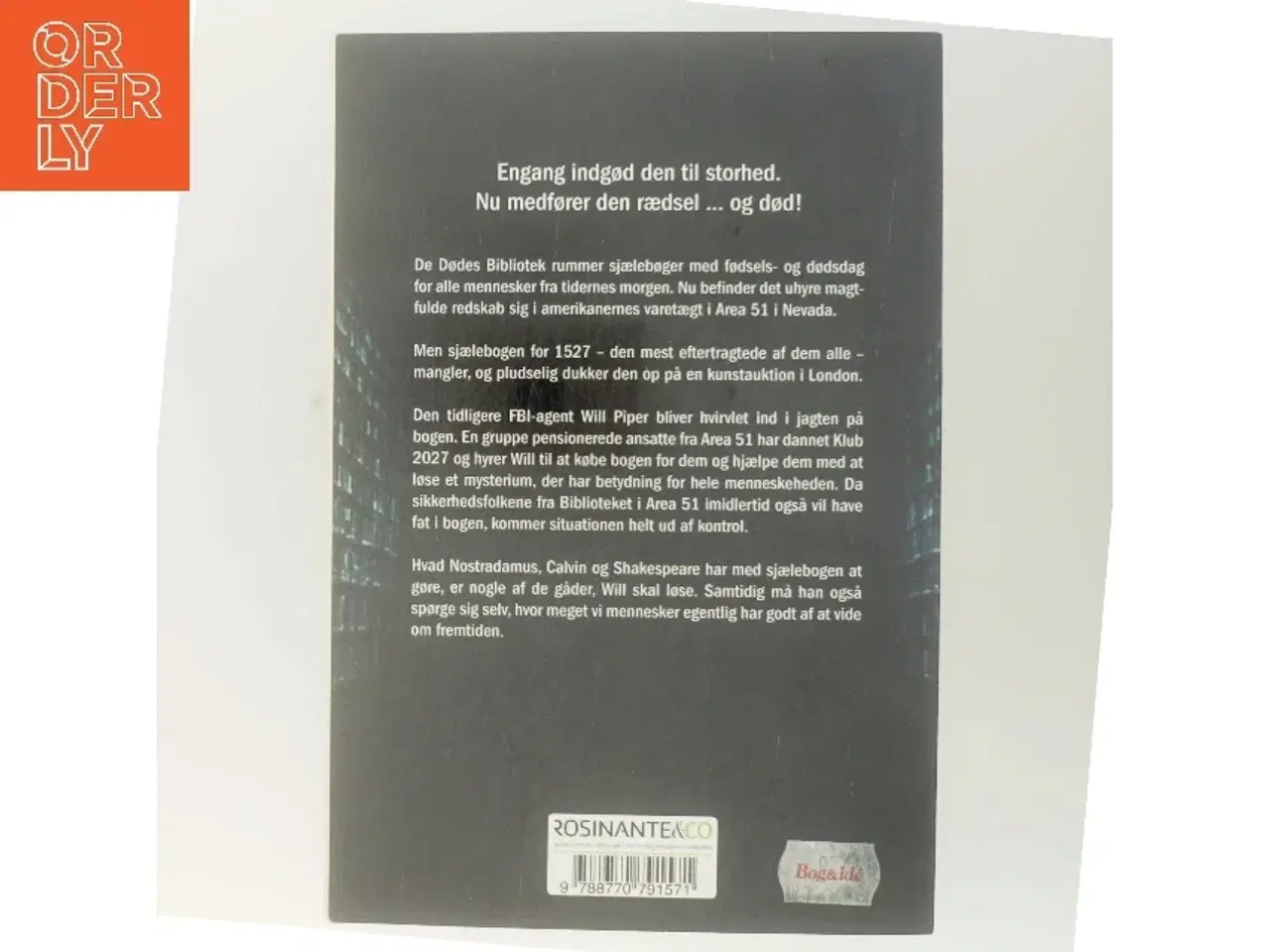 Billede 3 - Sjælebogen af Glenn Cooper (Bog)