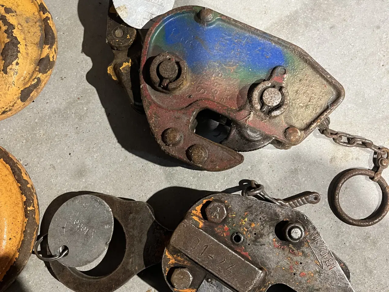 Billede 8 - Kæder. Kroge. Pladeklo