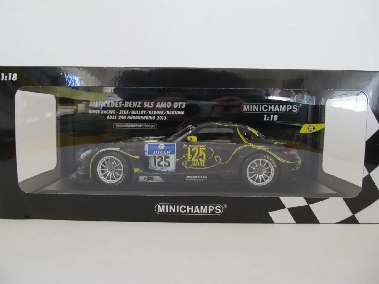 Billede 4 - Mercedes Benz SLS AMG GT3 #125 1:18  