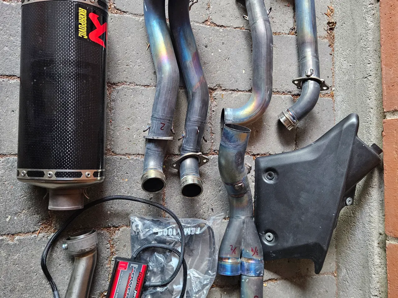 Billede 1 - akrapovic titanium udstødning
