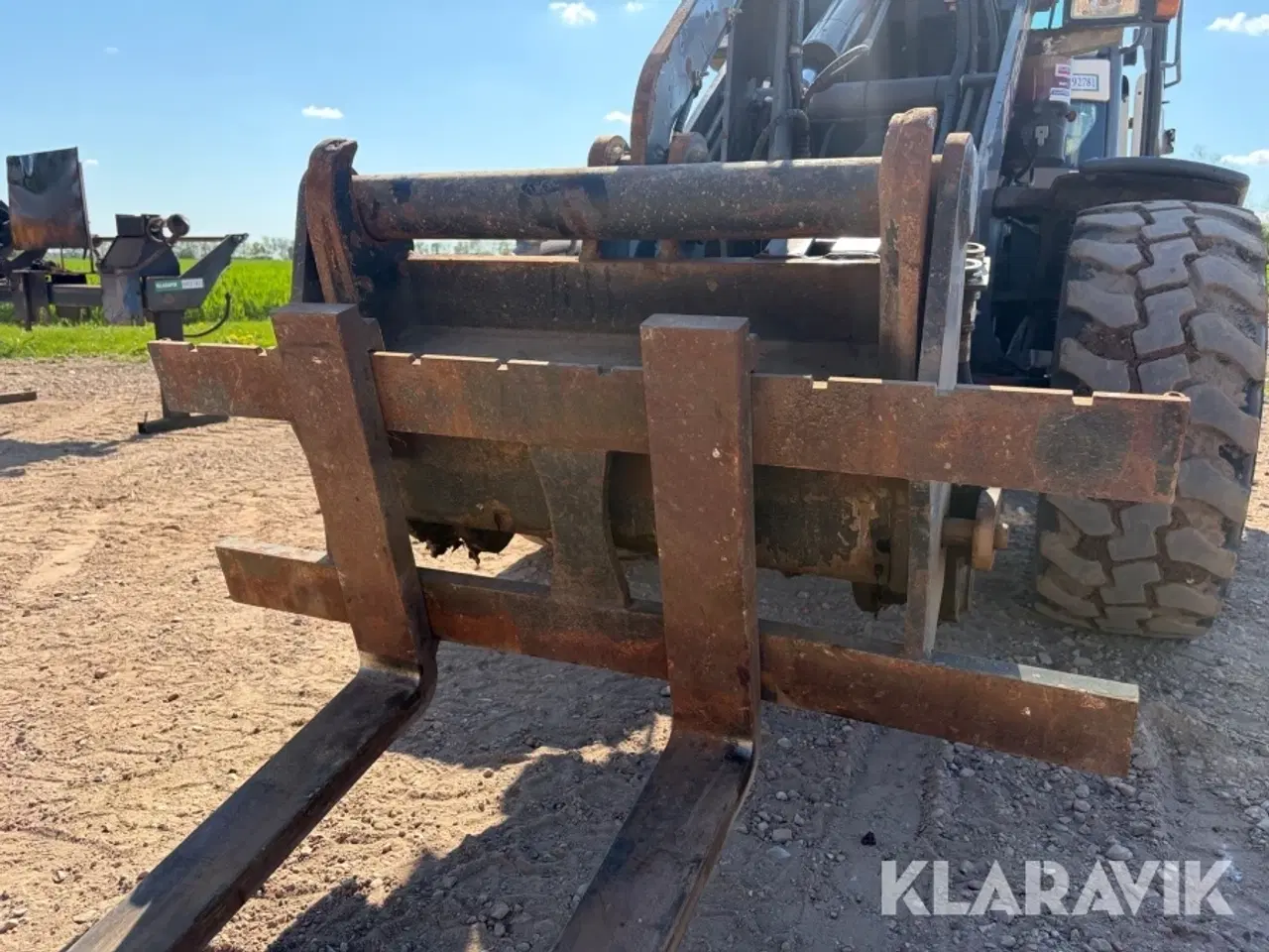 Billede 10 - Minilæsser Terex TL65 -med skovl og pallegaffel