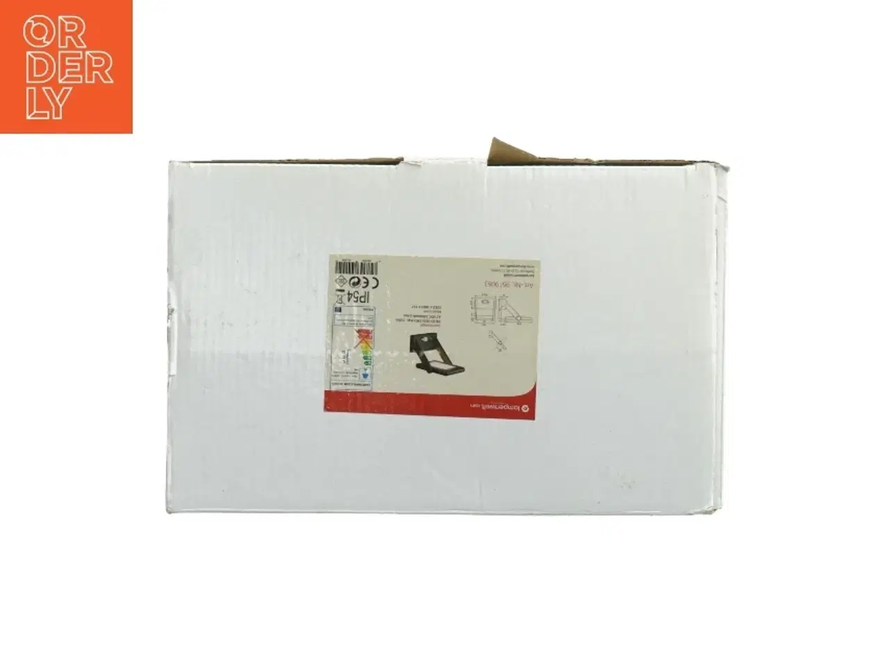 Billede 2 - Udendørs solcellelampe med bevægelsessensor (str. 23, x 16 cm)
