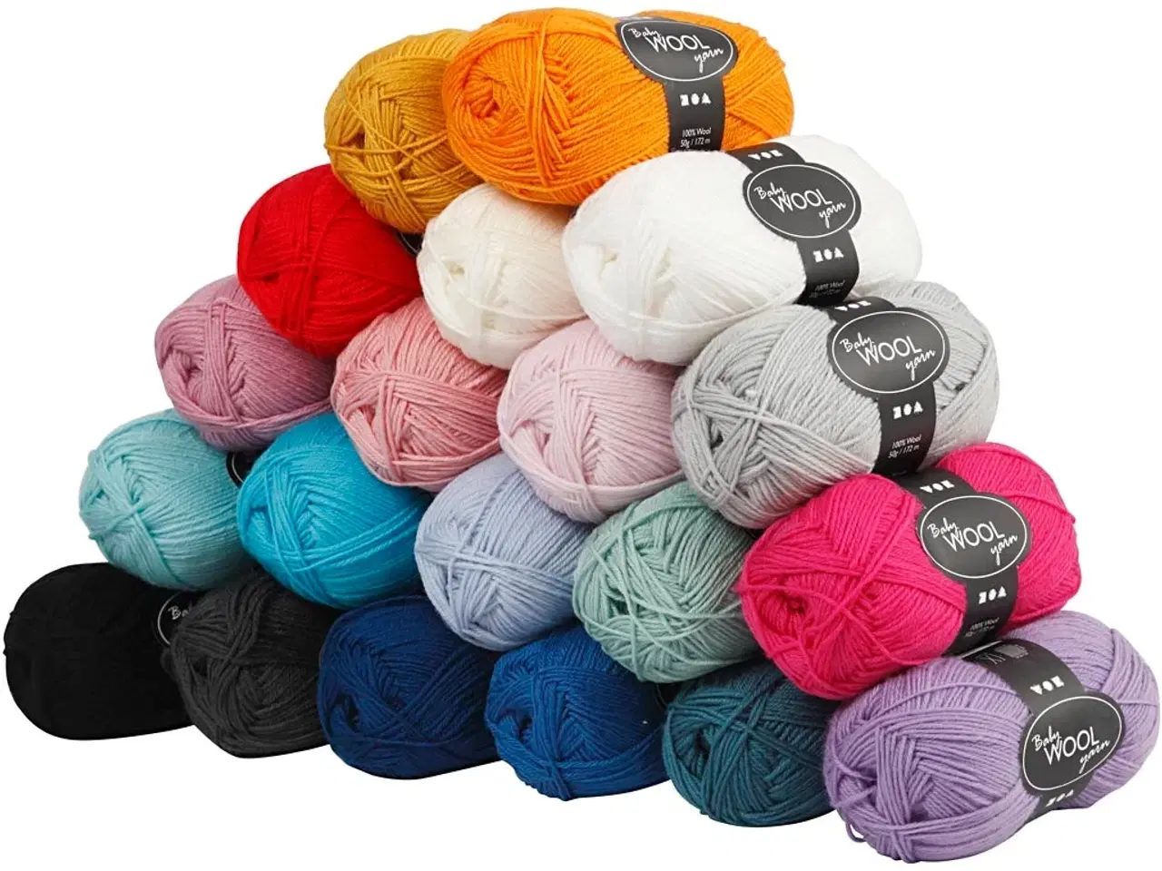 Billede 1 - Babygarn, 20x50g/ 1 pk.
