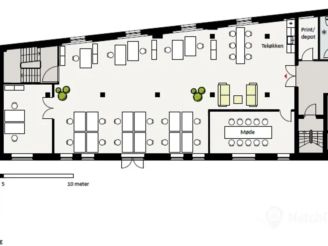Billede 11 - Lyst og rummeligt kontorlejemål i kreativt miljø - tæt på Islands Brygge metrostation