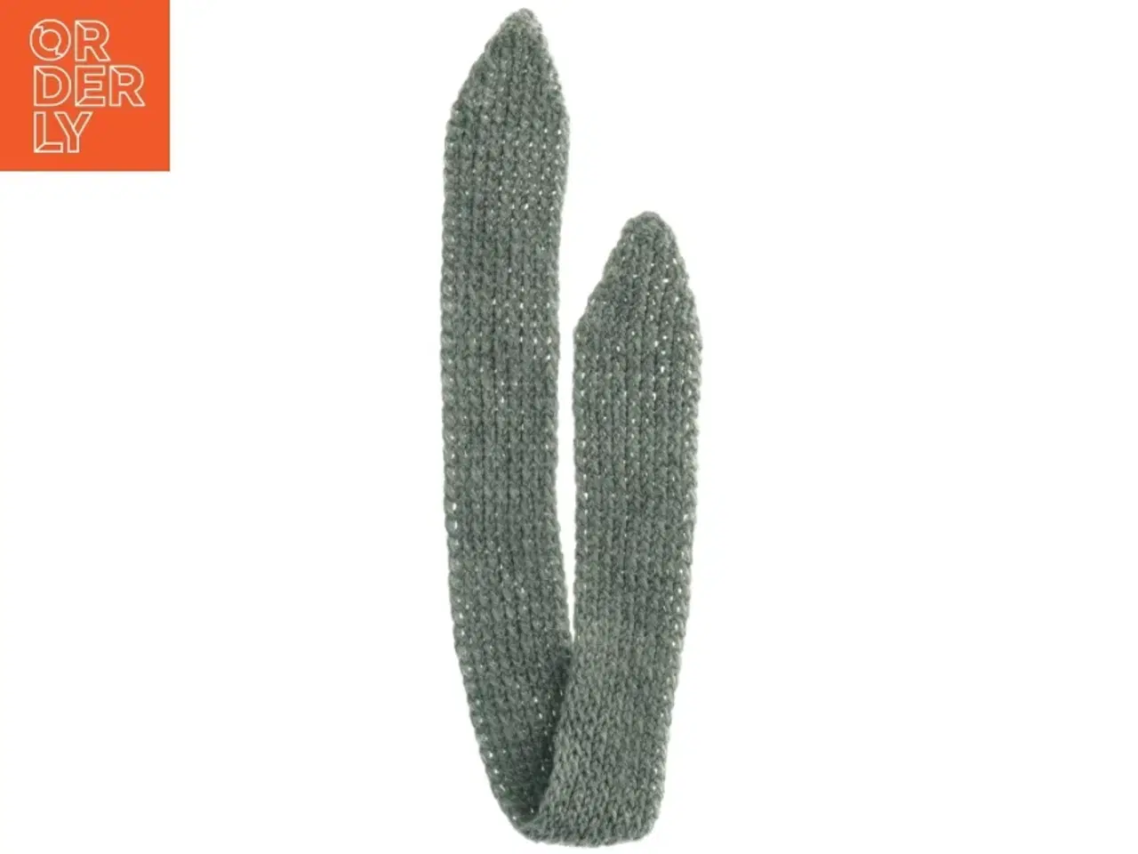 Billede 1 - Strikket tørklæde til bamser fra Build a Bear (str. 77 cm)