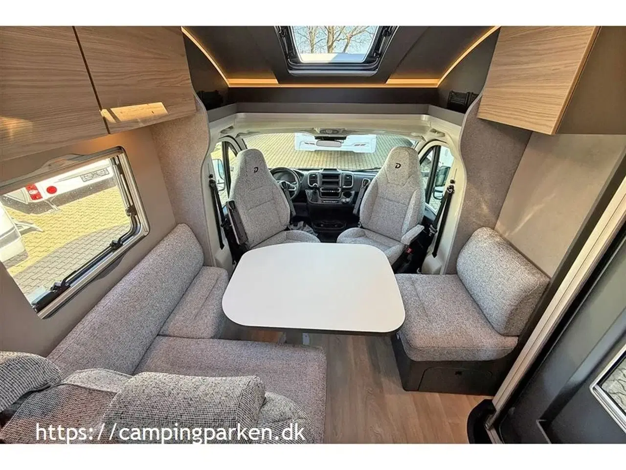 Billede 6 - 2025 - Dethleffs Super flot, nyudviklet Dethleffs Trend, automatgear, enkeltsenge, L-siddegruppe