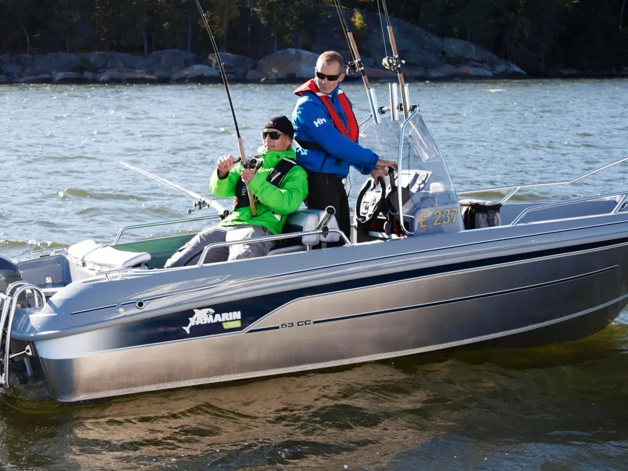 Billede 6 - Yamaha 70 HK - Fjernbetjent, Elektronisk start, Powertrim