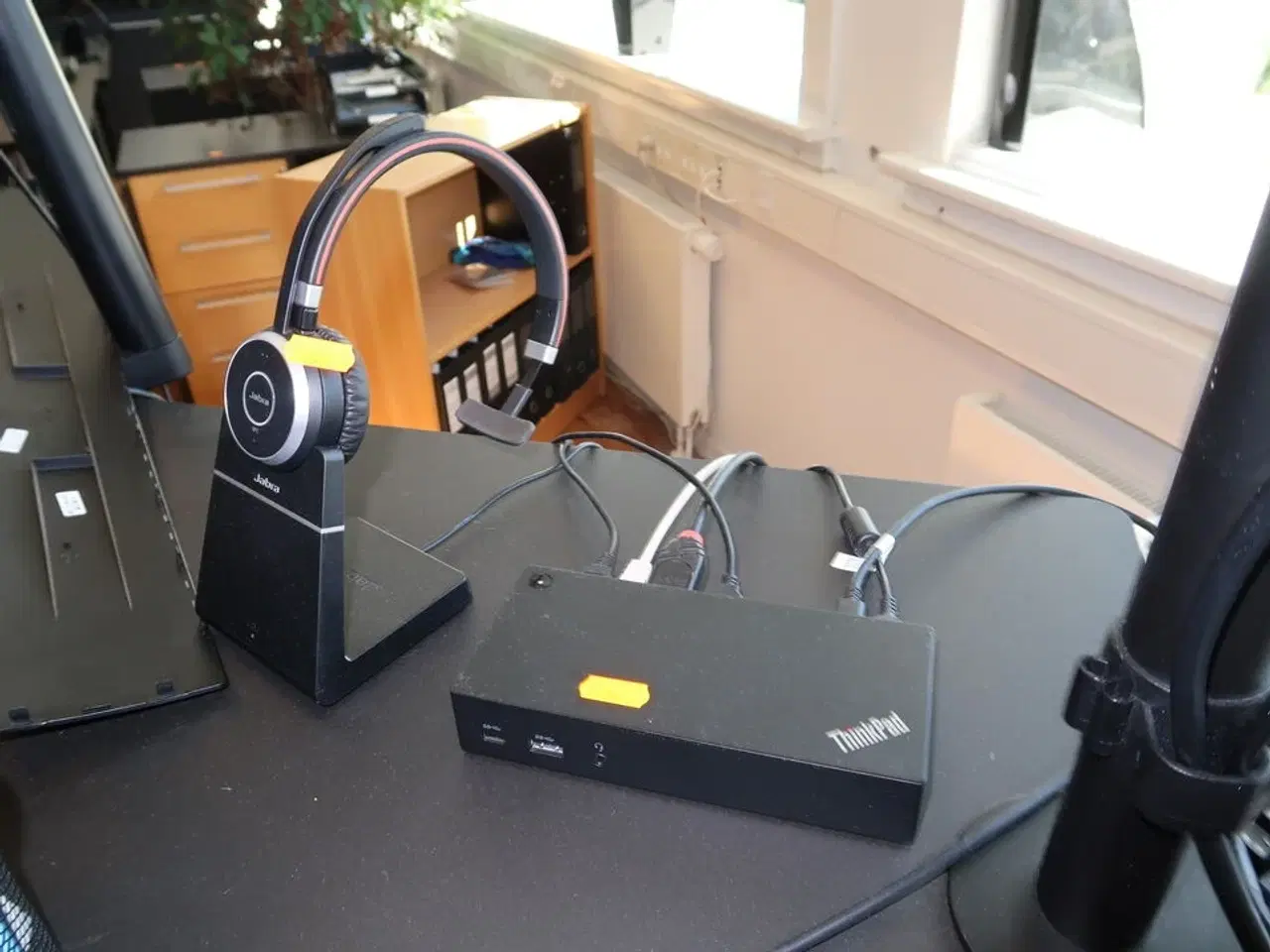 Billede 2 - Headset JABRA, dockingstation LENOVO