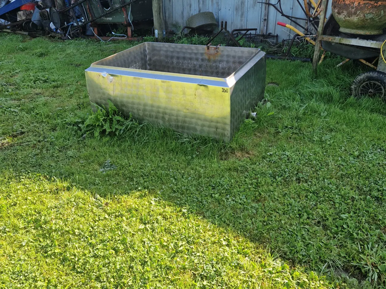 Billede 1 - Rustfristål kar 