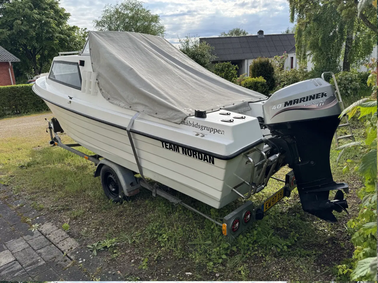 Billede 4 - Nordan 18 Kabinebåd med trailer