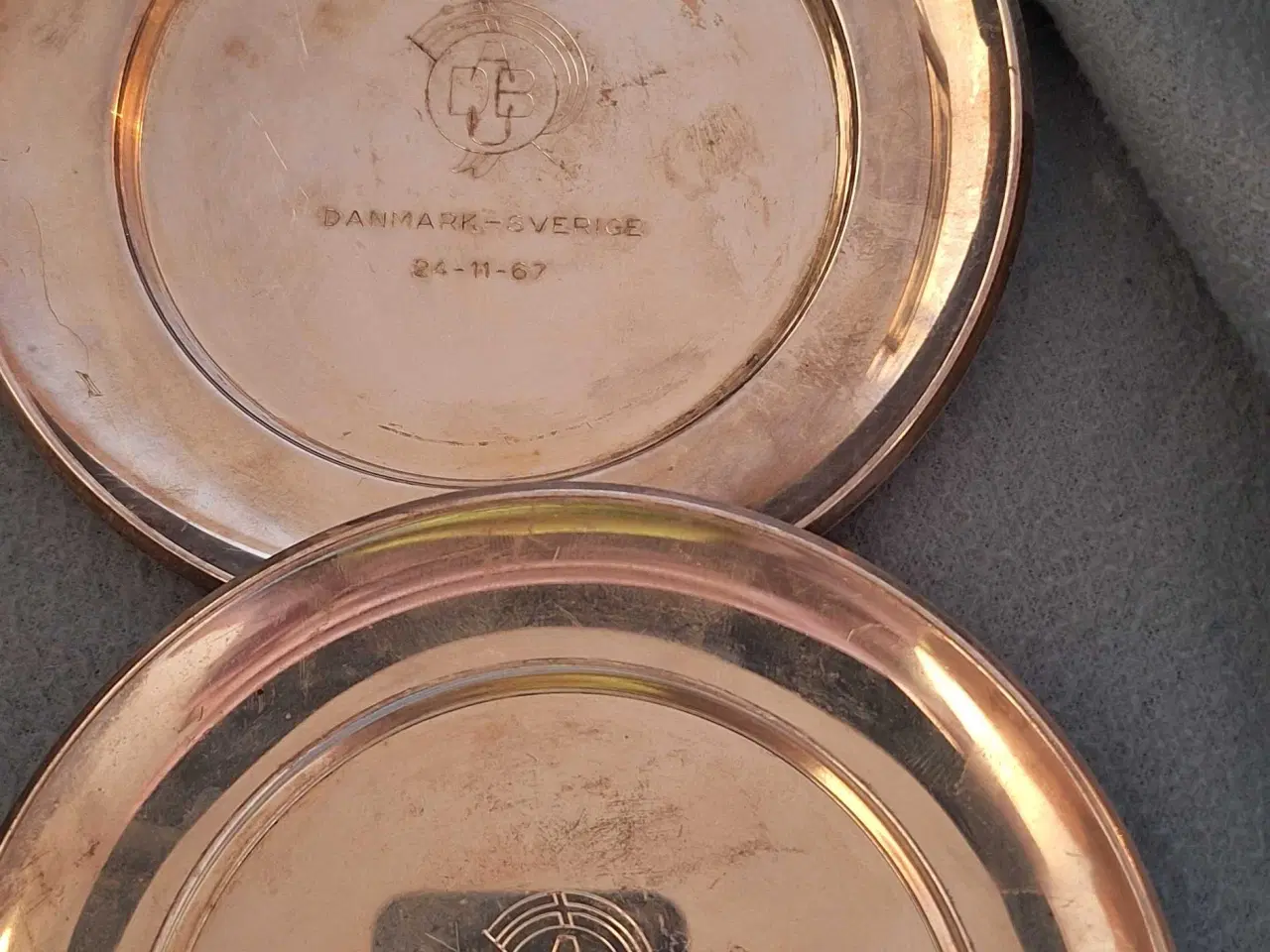 Billede 1 - Små forsølvet fade 