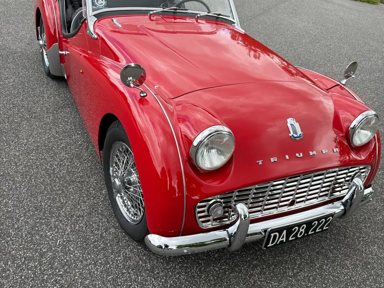 Billede 2 - Triumph tr3A årgang 1959