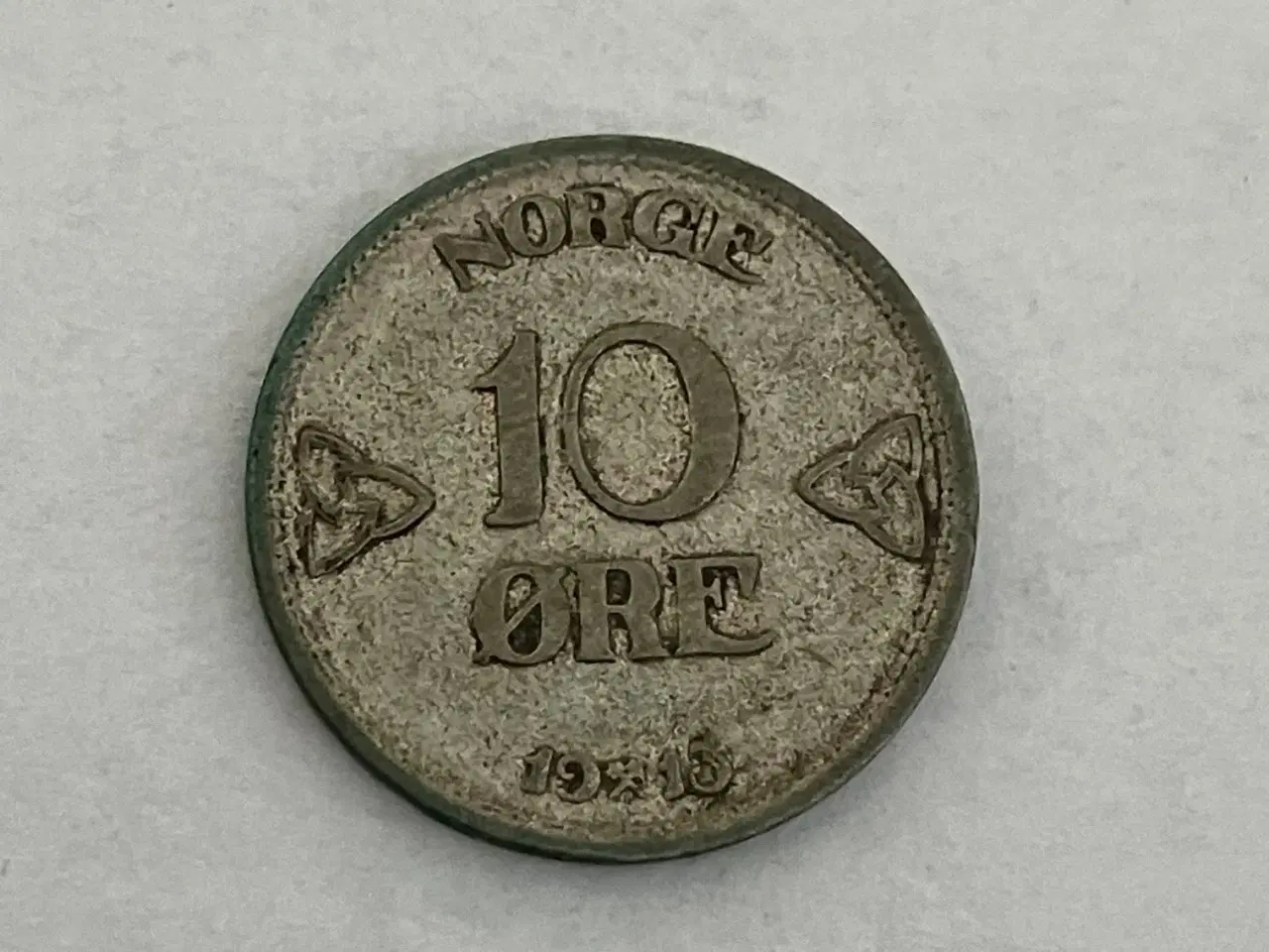 Billede 1 - 10 Øre 1913 Norge