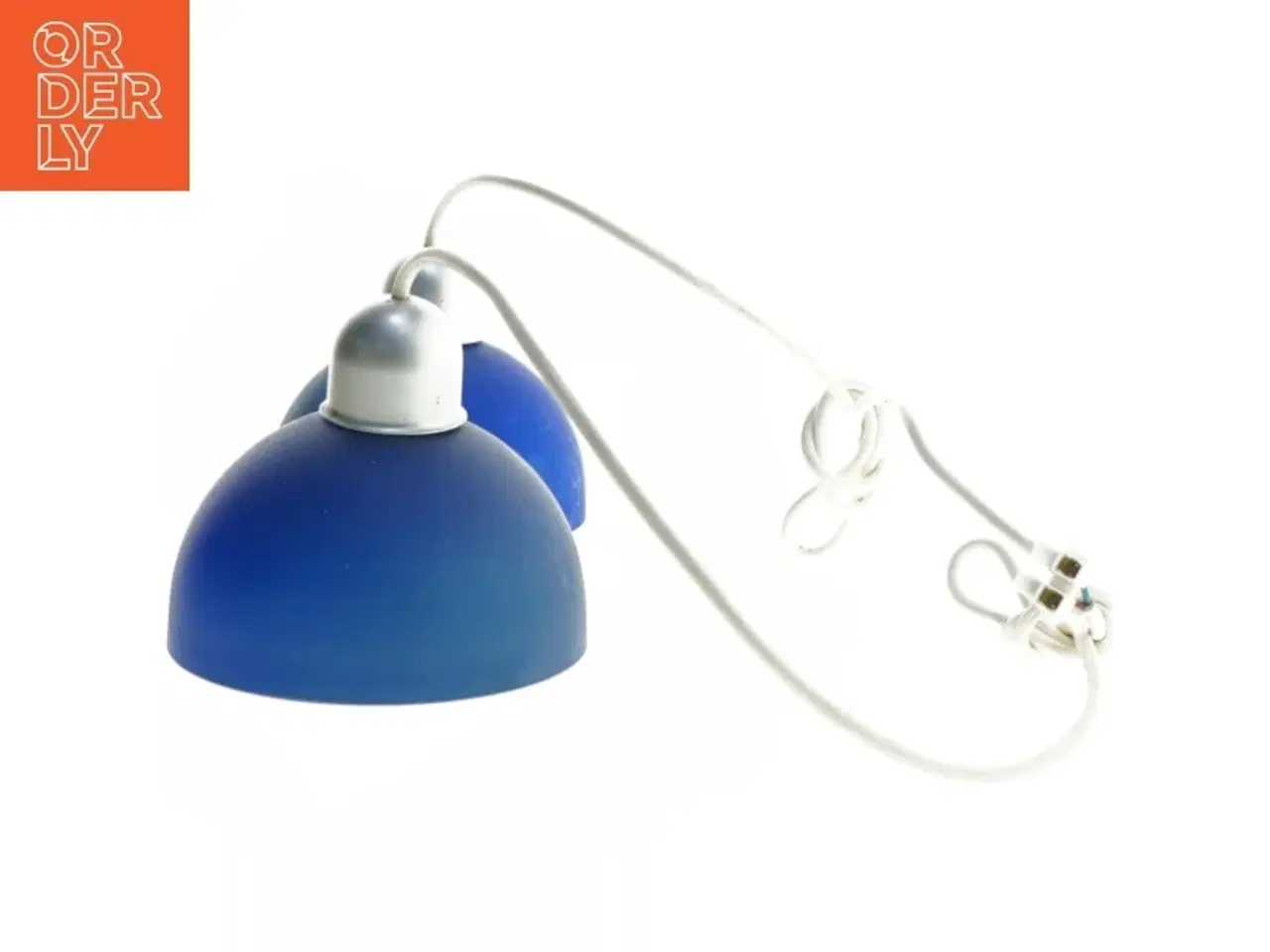 Billede 3 - Blå pendler (str. Ø 14x11 cm)