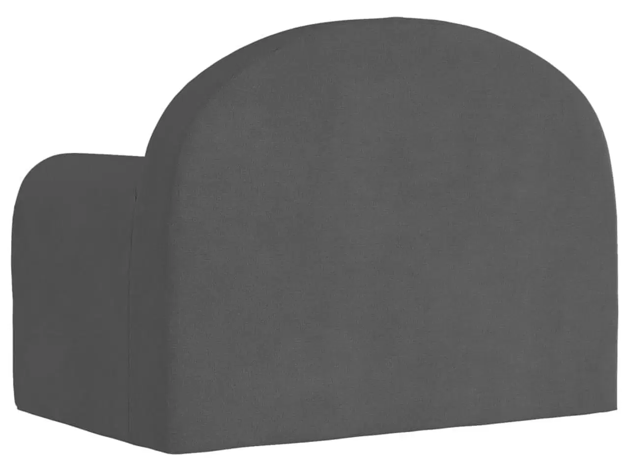 Billede 6 - Sovesofa til børn blødt plys antracitgrå