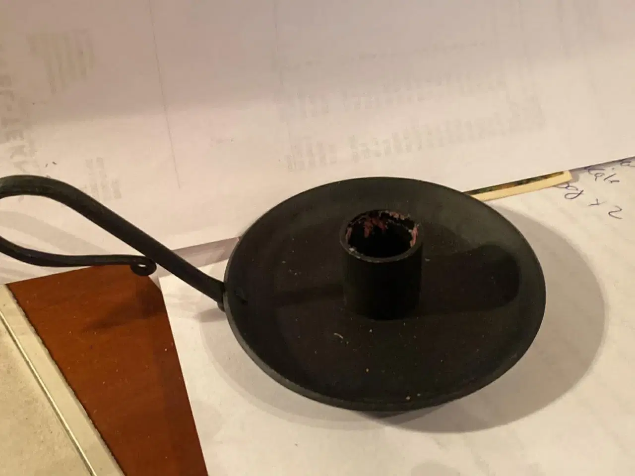 Billede 2 - Lysestage m/lang hank