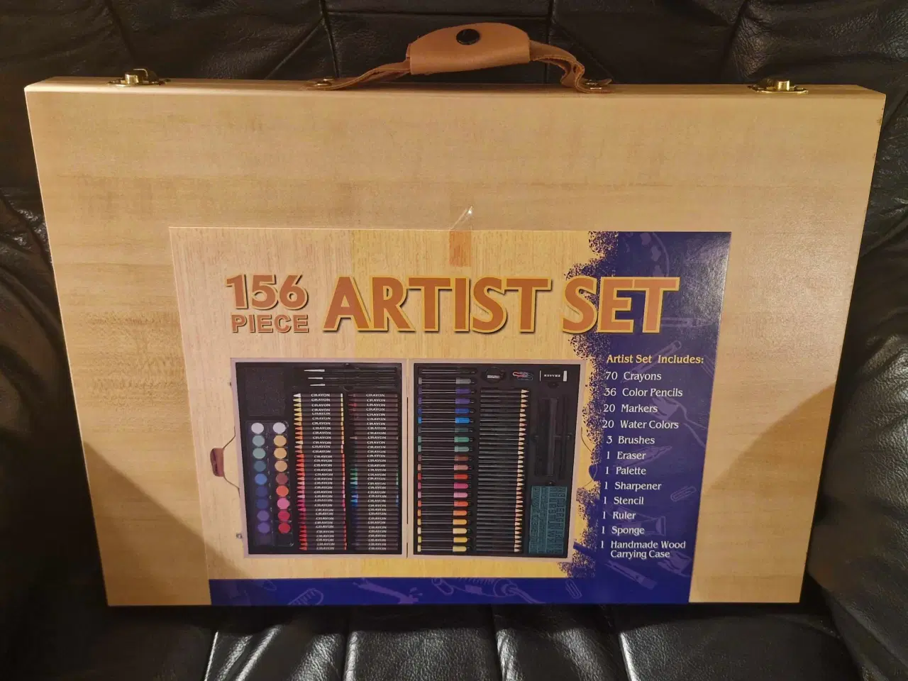 Billede 2 - kuffert artist sæt - 156 dele.