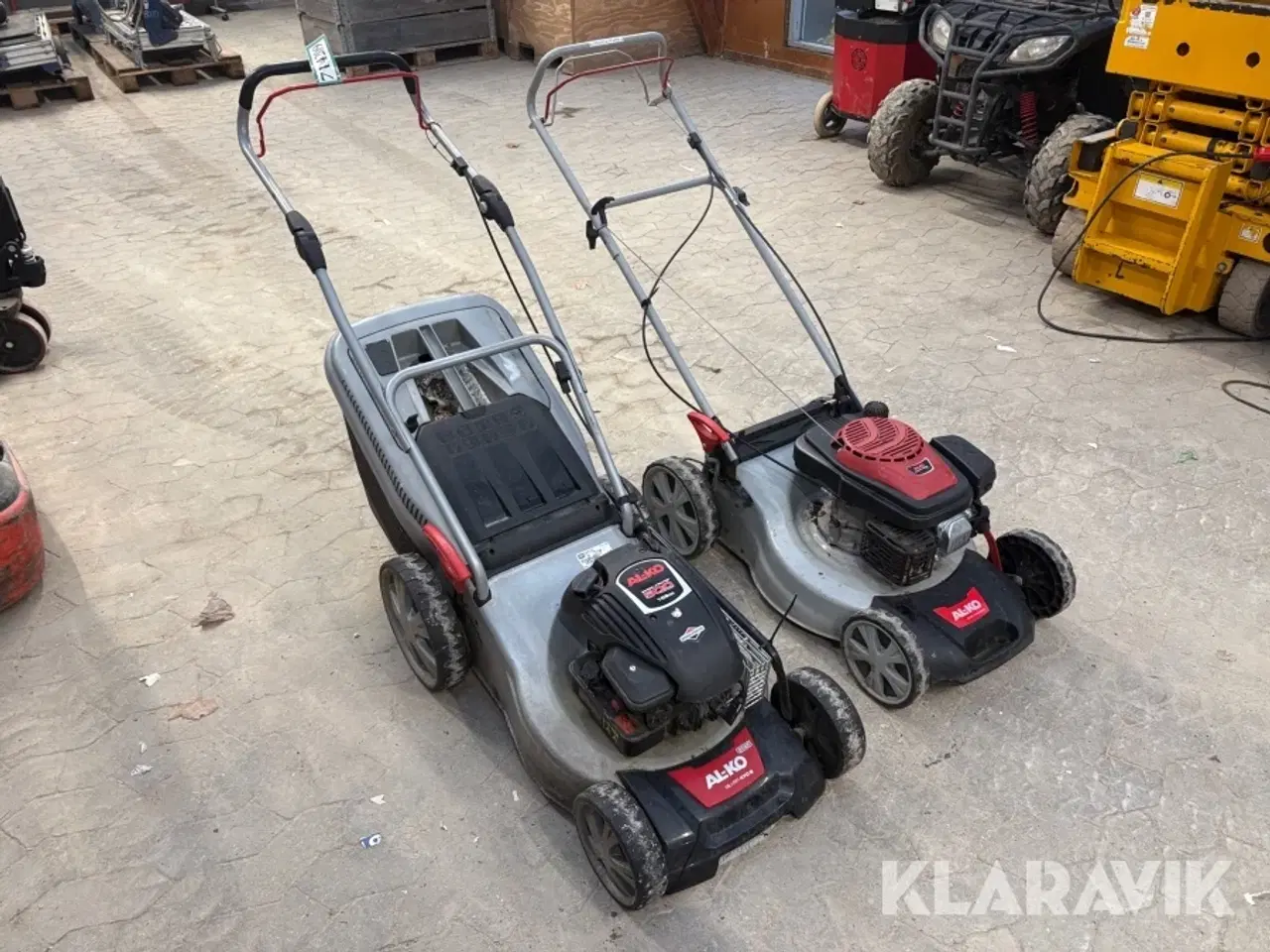 Billede 2 - Græsslåmaskine Al-ko 470 B, tech 140 Easy 4.6 SP-S 2 styk