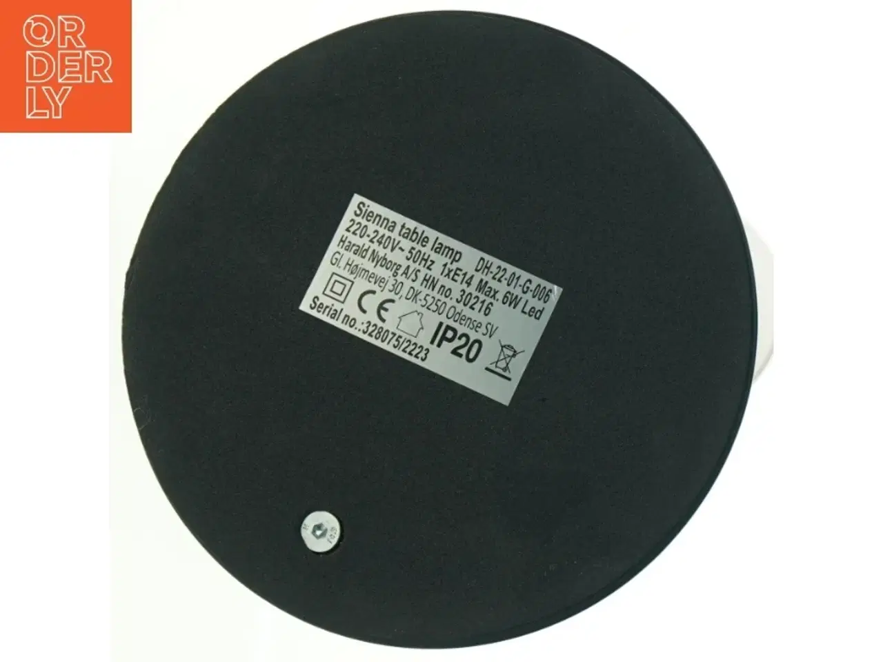 Billede 2 - Bordlampe fra Harald Nyborg (str. H 45 cm)