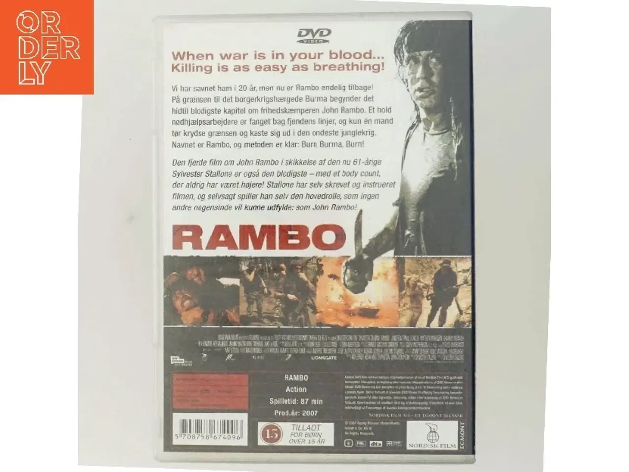 Billede 3 - Rambo DVD