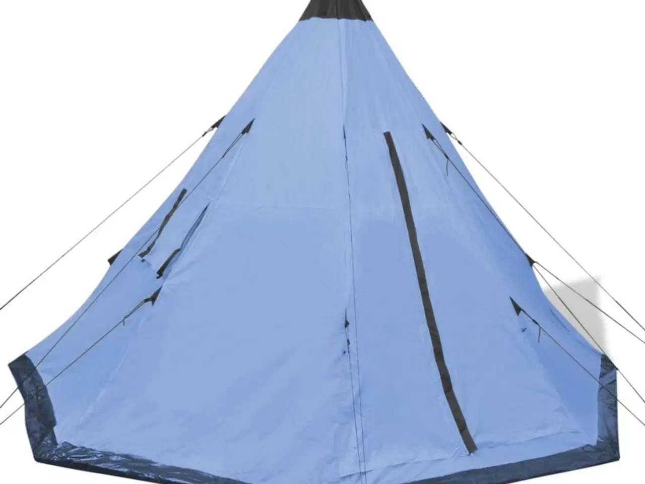 Billede 3 - 4-personers telt blå