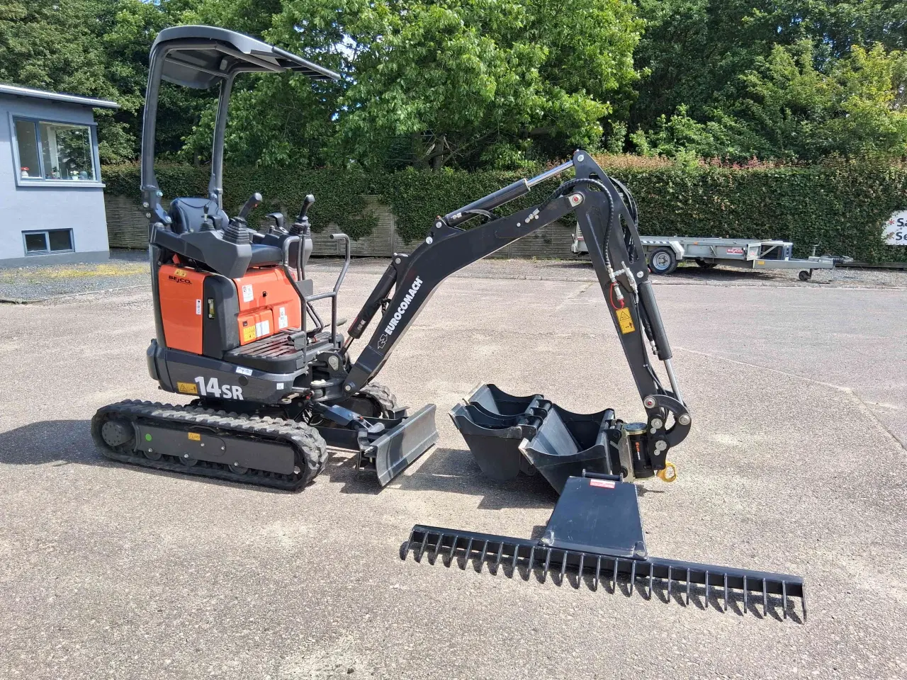 Billede 1 - Eurocomach 14SR minigraver