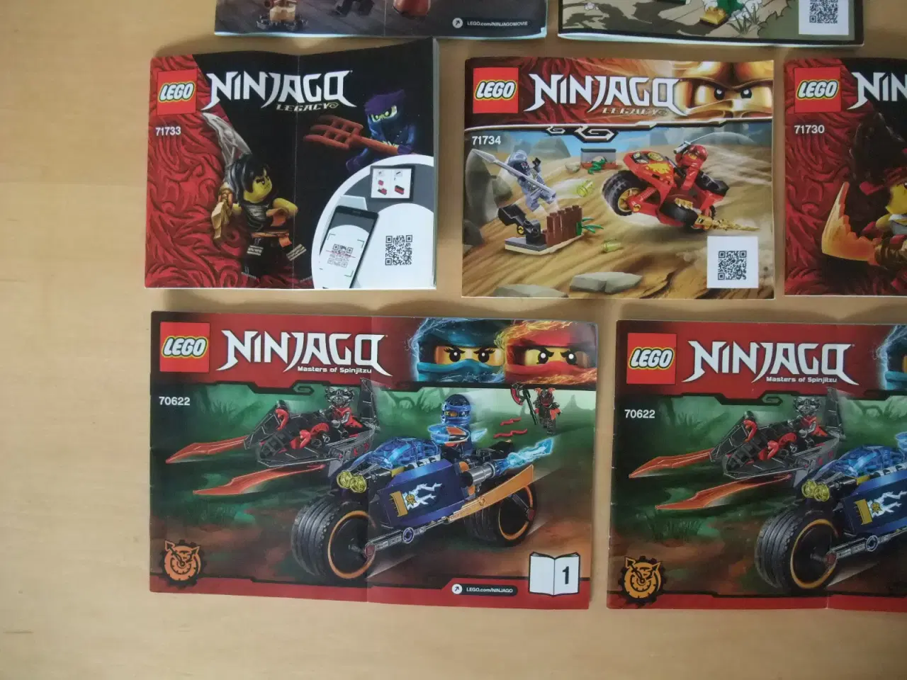 Billede 3 - Lego Ninjago Byggevejledninger