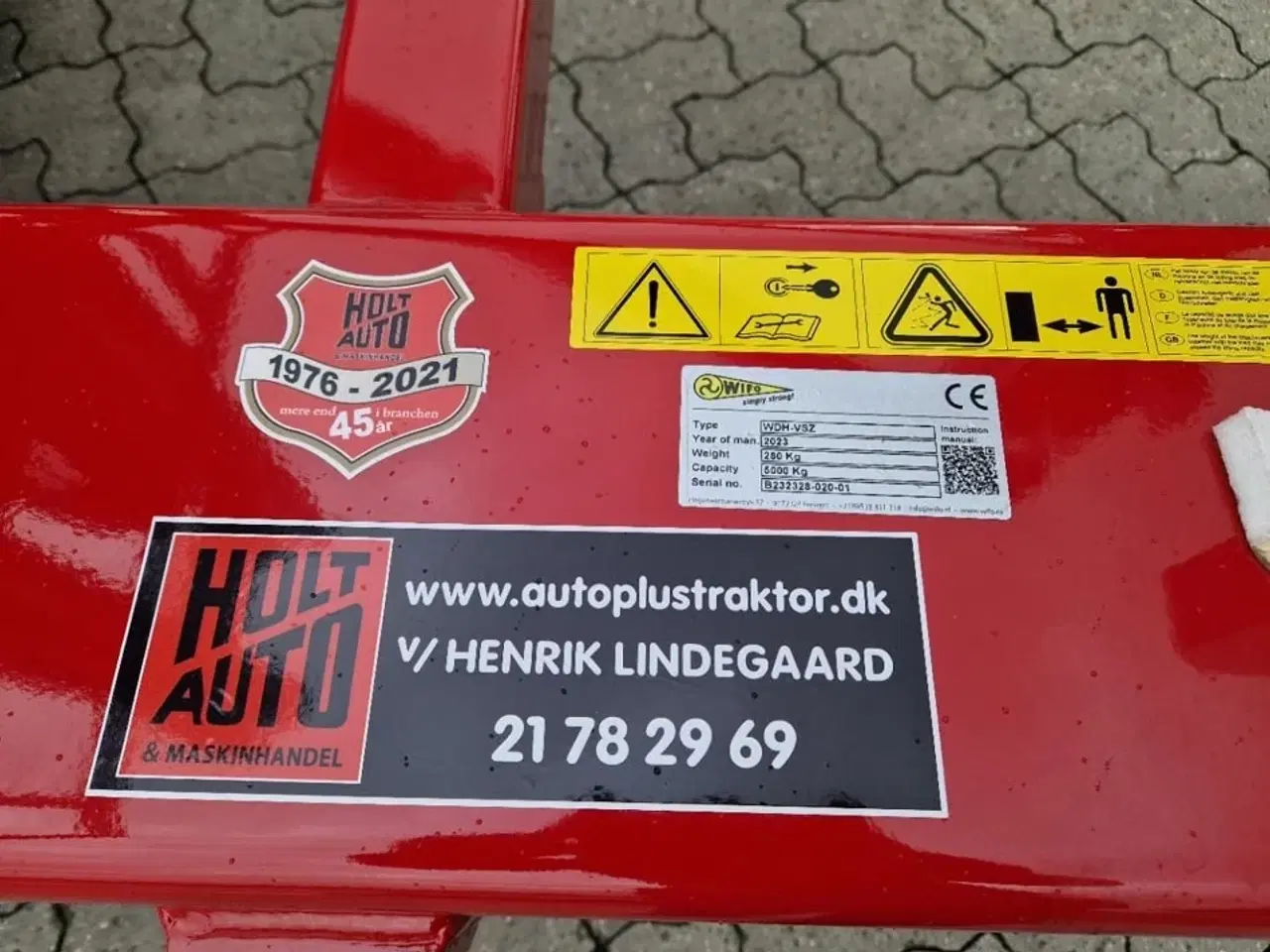 Billede 10 - - - - Wifo Truckophæng WDH-VZ (5000kg)