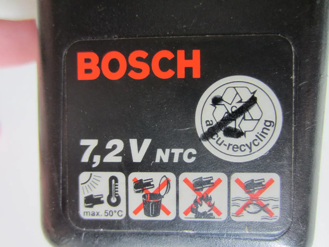 Billede 5 - BOSCH 7,2V oplader FW 1288 til BOSCH 7,2V
